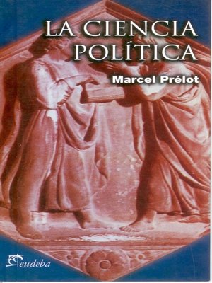 cover image of La ciencia política